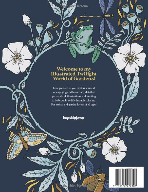 Night Garden Coloring Book, R.J. Hampson - Imagem 2