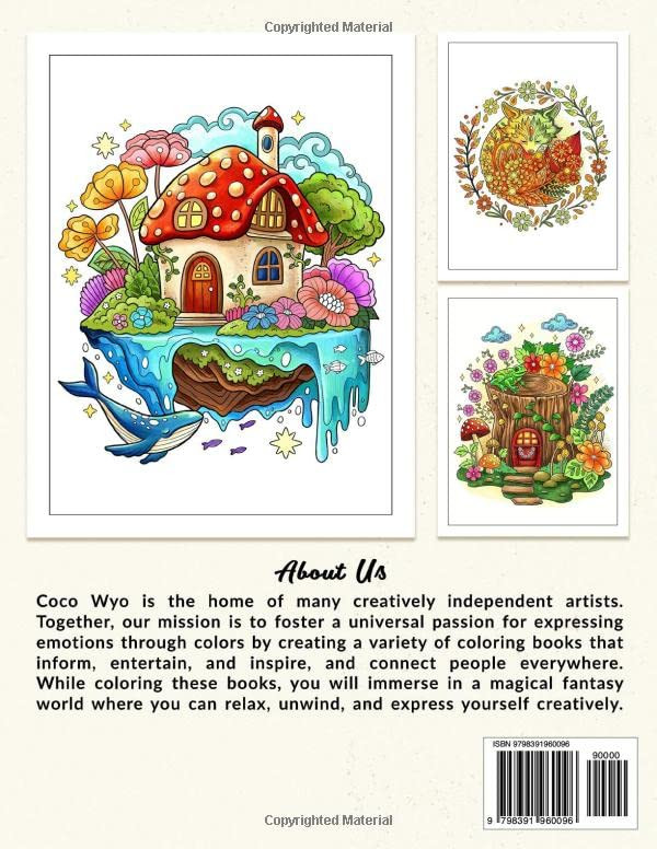 Mystical World: Adult Coloring, Coco Wyo - Imagem 2