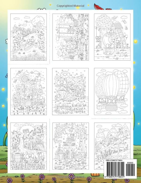 Littleville 2 Coloring Book, Ava Browne - Imagem 2