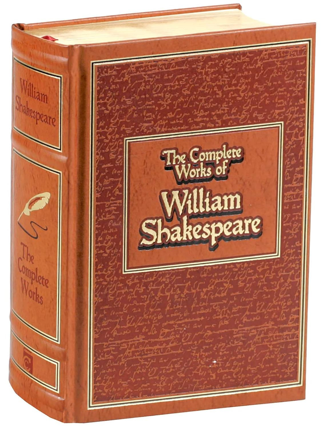 The Complete Works of William Shakespeare (Leather-bound Classics)
