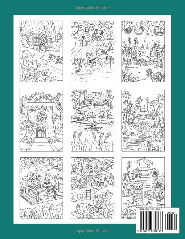 Secret Village Coloring Book 3 - Imagem 2