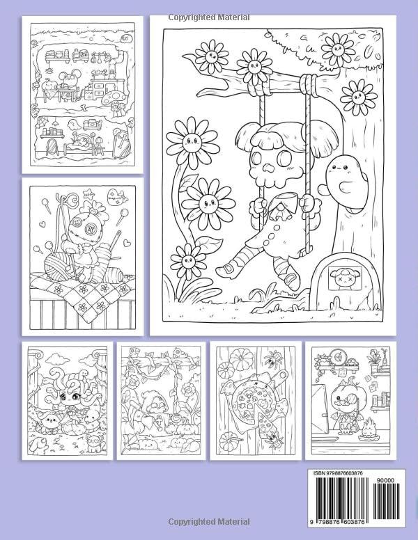 Creepy Cutie: Coloring Book, Coco Wyo - Imagem 3