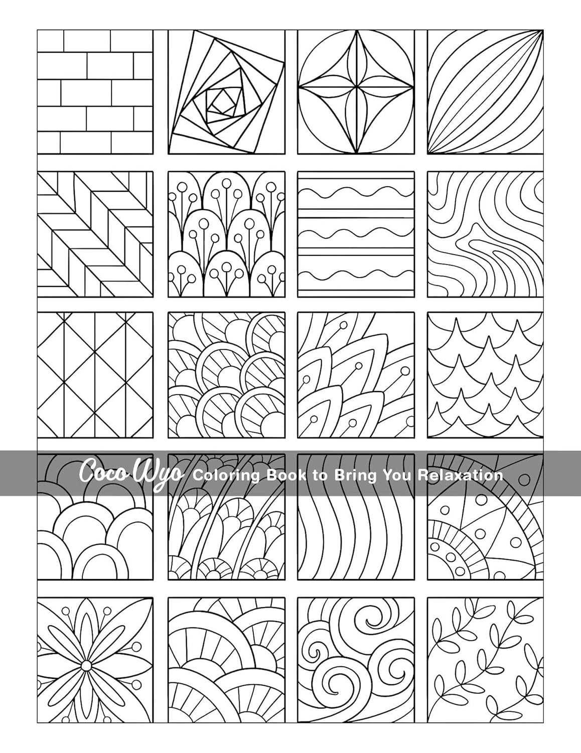 Mindful Pattern:  Coloring Book, Coco Wyo - Imagem 3