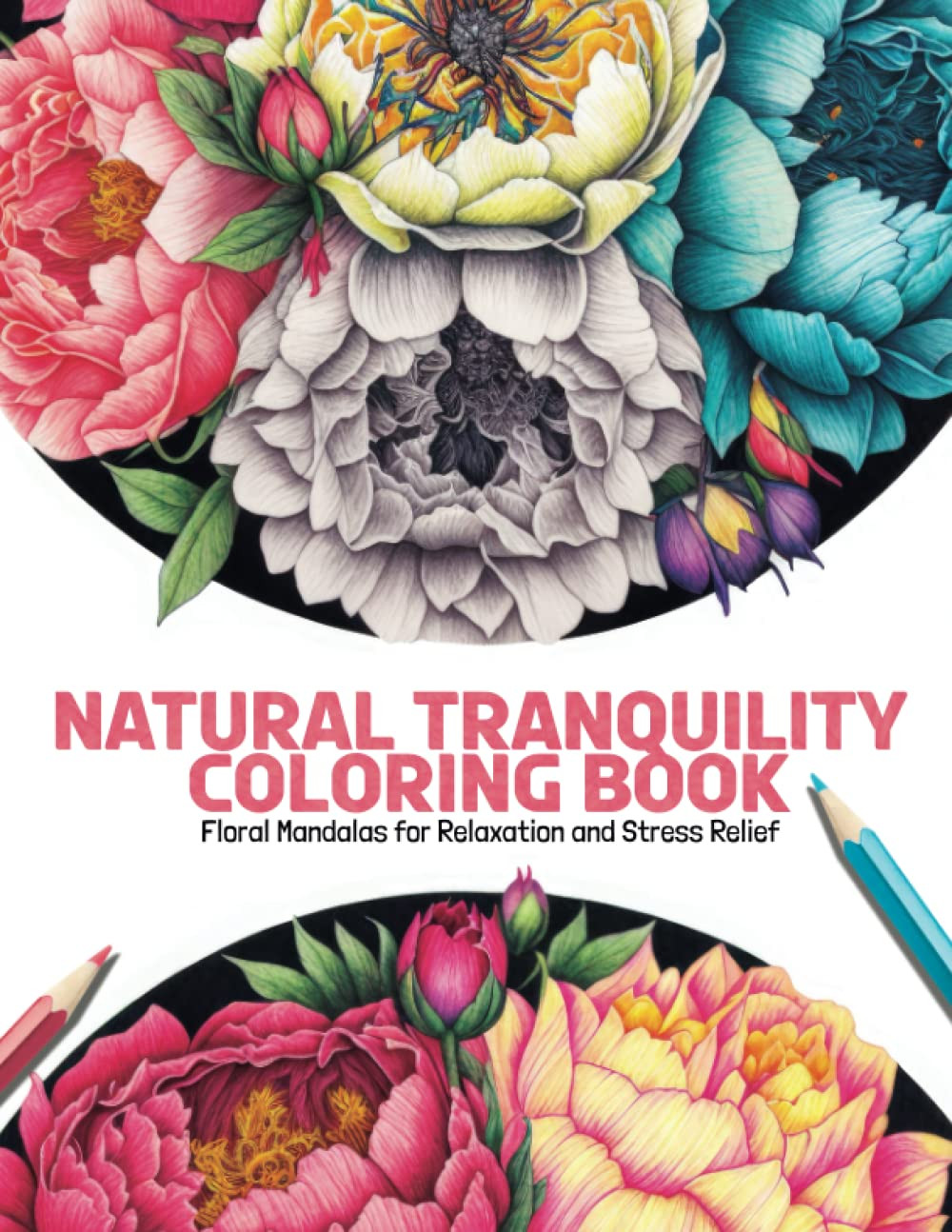 Natural Tranquility Coloring Book, Clair Essa