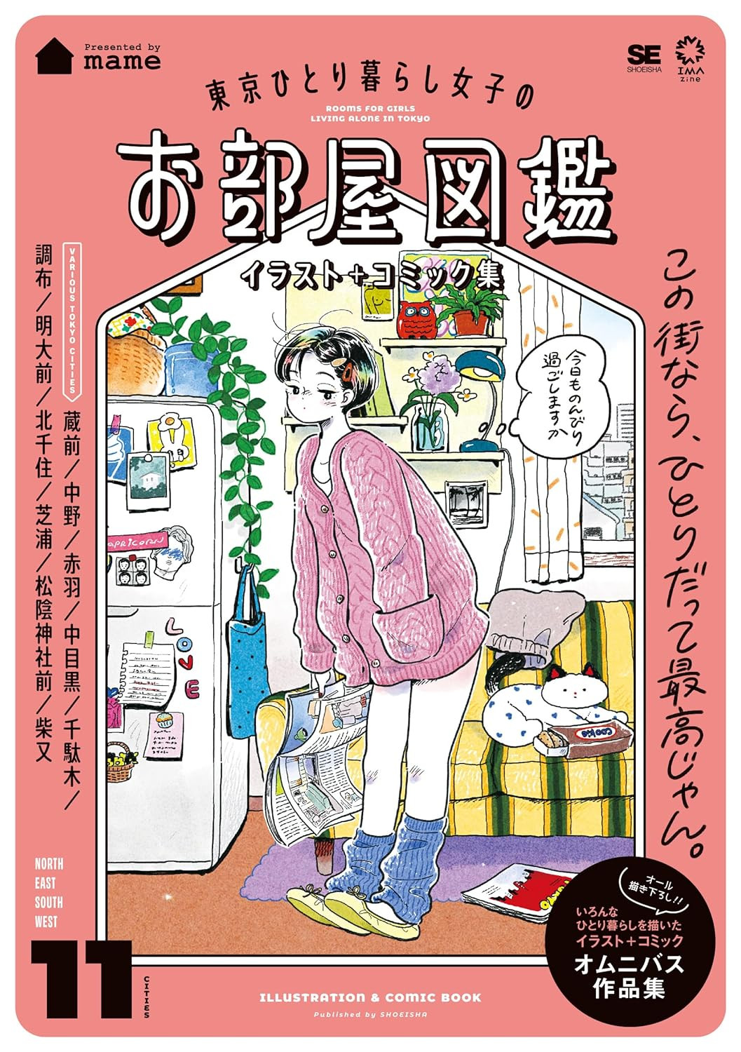 Room Illustrated Book For Girls Living Alone In Tokyo Illustration + Comic Colle