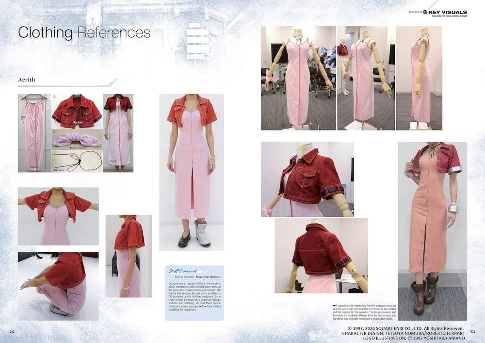 Final Fantasy VII Remake: Material Ultimania - Imagem 5