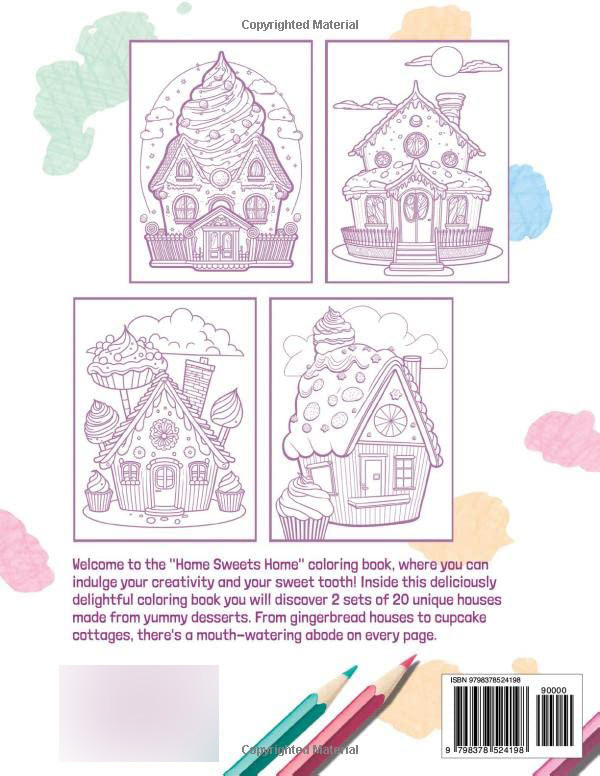 Home Sweets Home Coloring Book, Clair Essa - Imagem 2