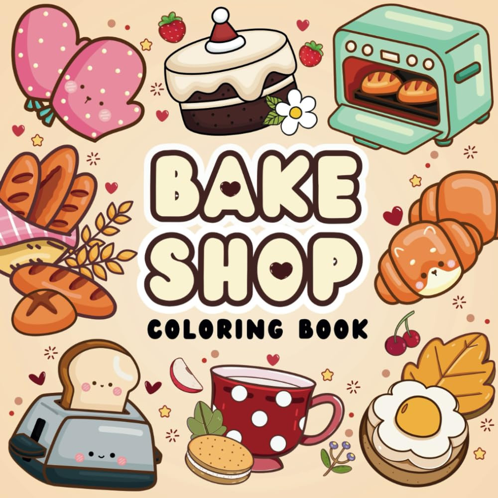 Bake Shop Coloring Book, Annie Holiday