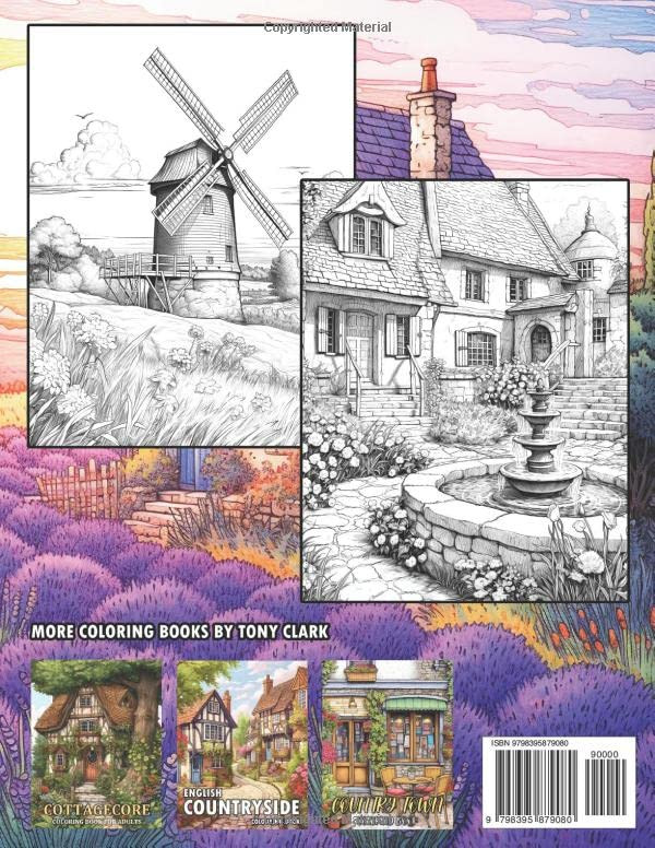 French Countryside Coloring Book, Tony Clark - Imagem 2