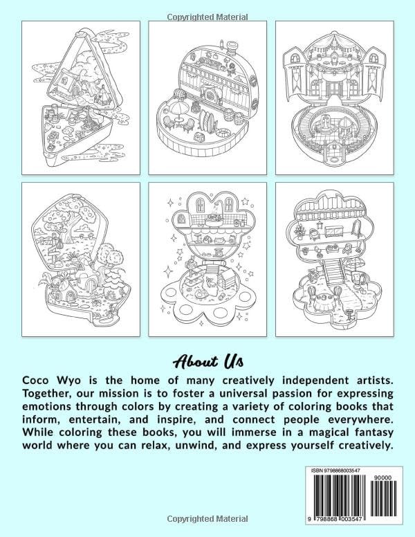 Pocket World Coloring Book, Coco Wyo - Imagem 2