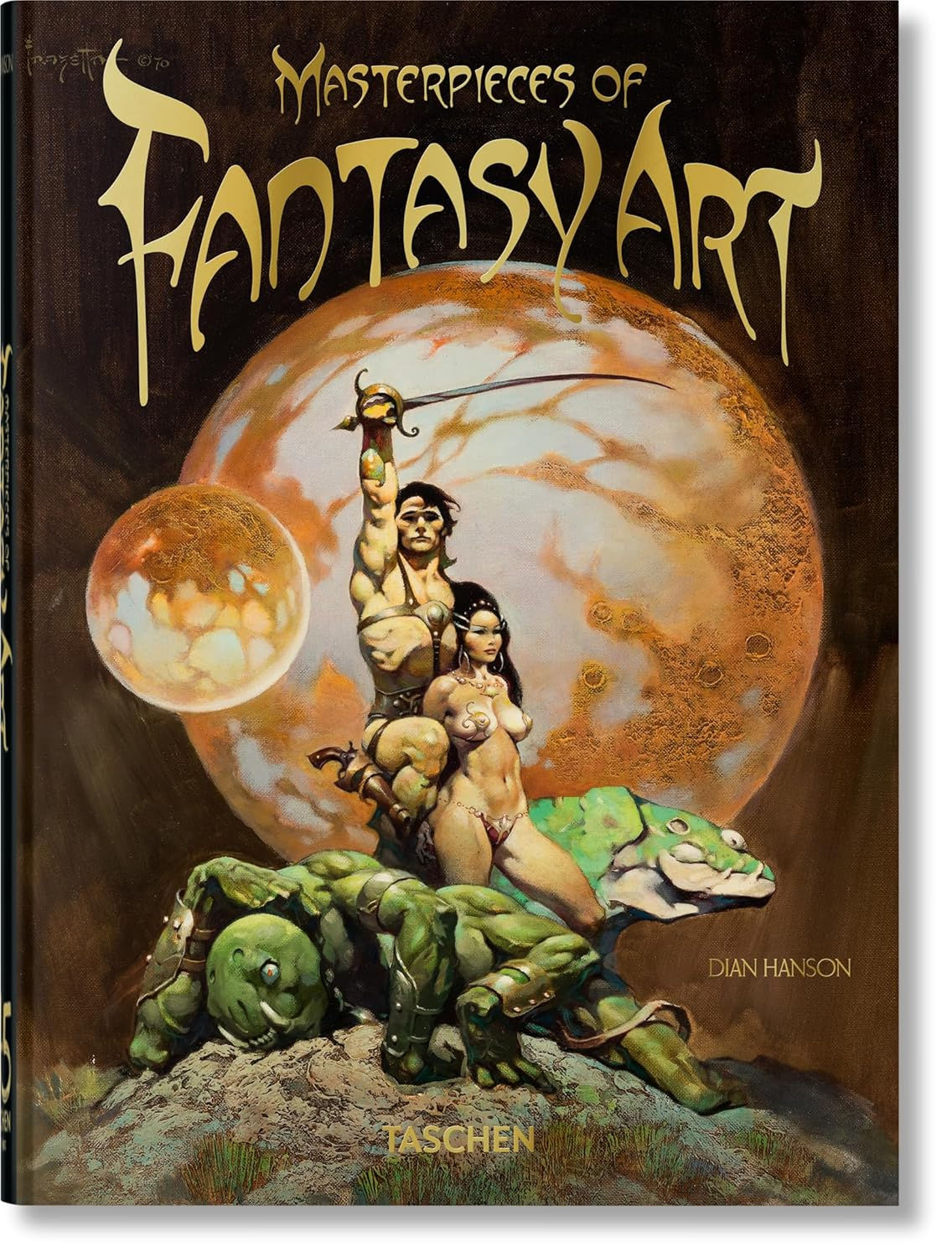 Capa do livro Masterpieces of Fantasy art