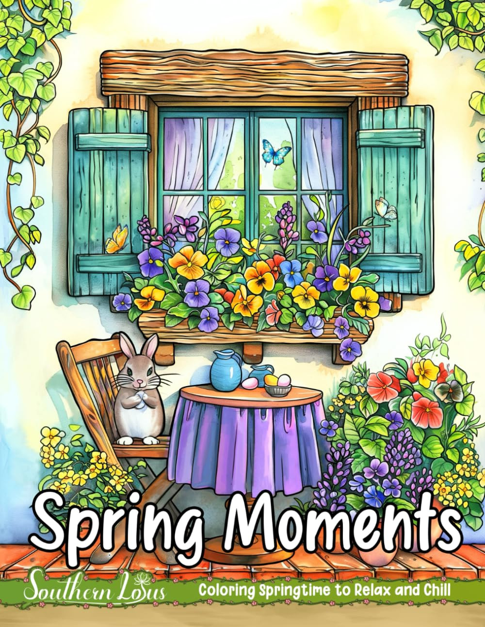 Spring Moments: Coloring Book, Southern Lotus