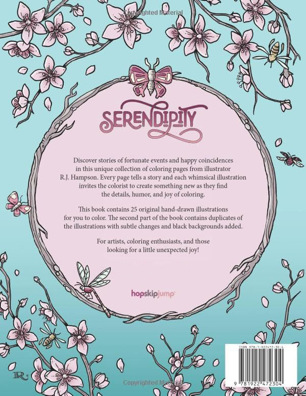 Serendipity Coloring Book, R.J. Hampson - Imagem 2