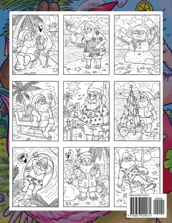 Christmas In July Coloring Book, Ava Browne - Imagem 2