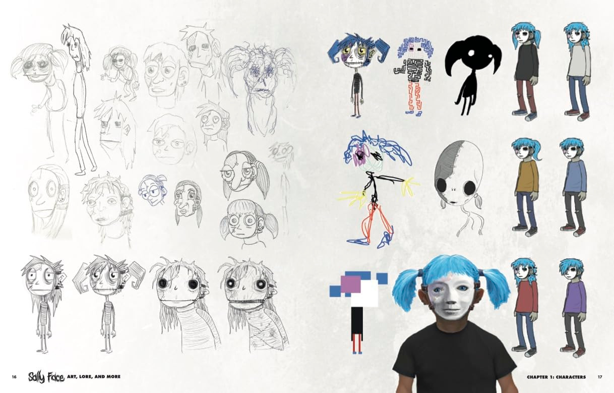 Sally Face: Art, Lore, and More, Steve Gabry - Imagem 4