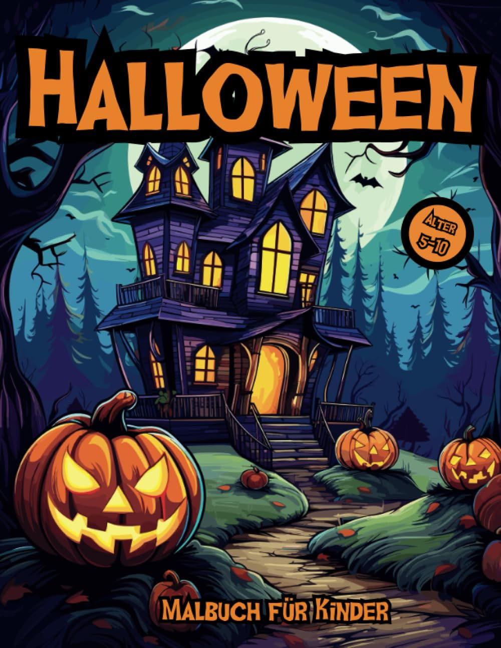 Halloween Malbuch Coloring Book