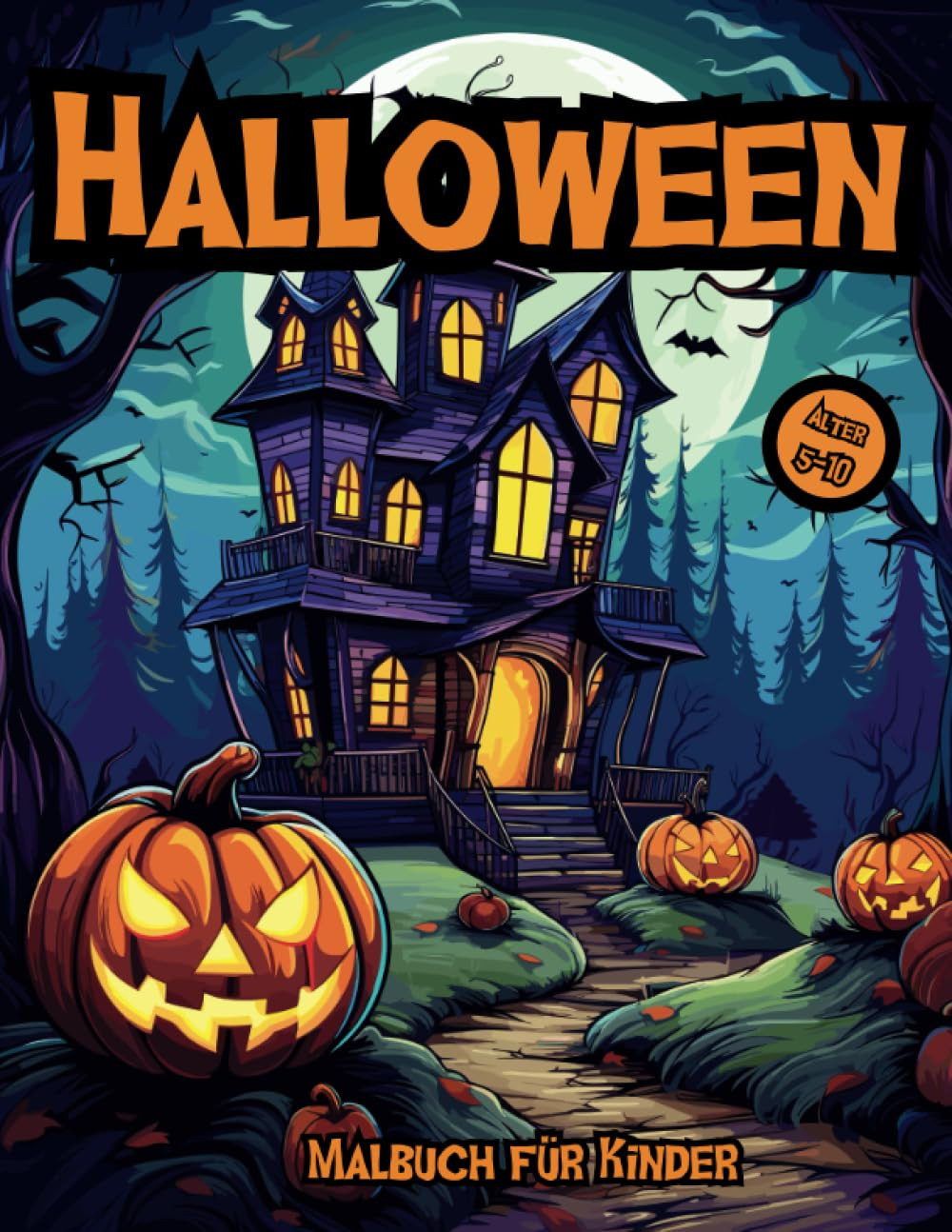 Halloween Malbuch Coloring Book