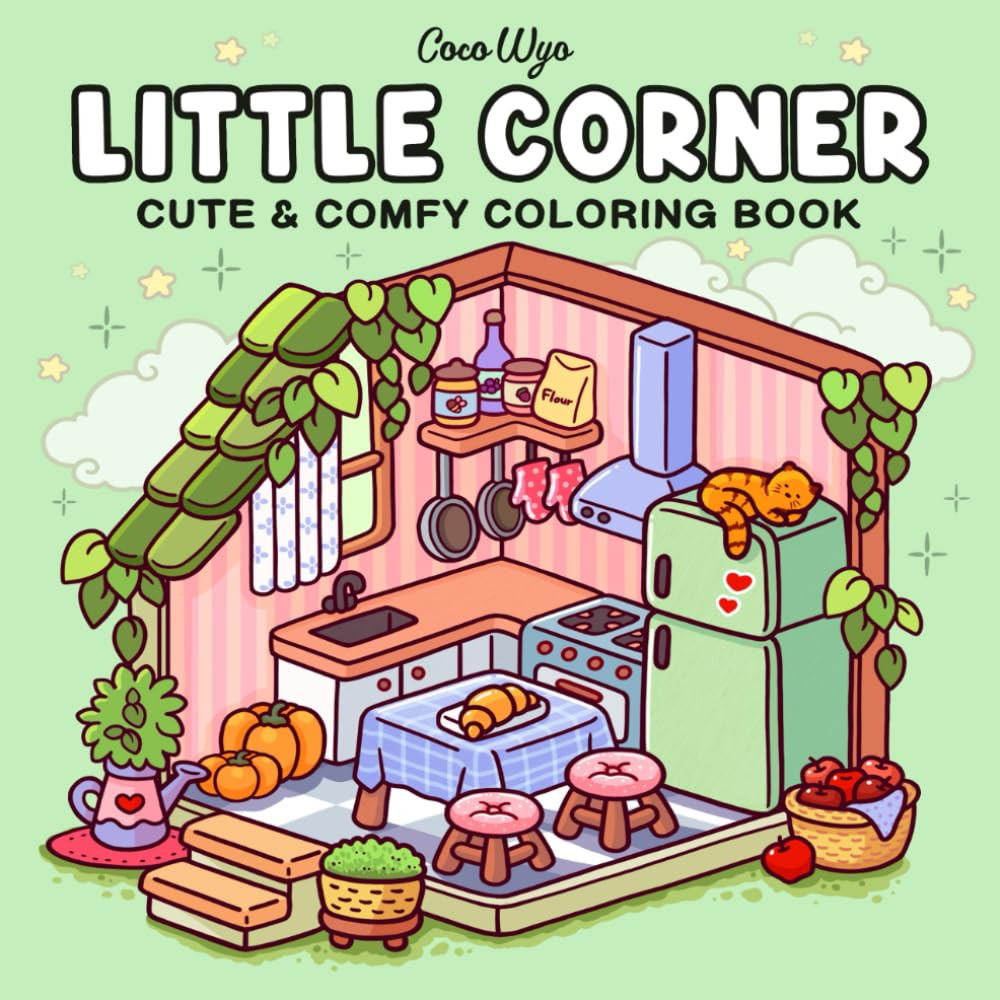 Little Corner: Coloring Book, Coco Wyo