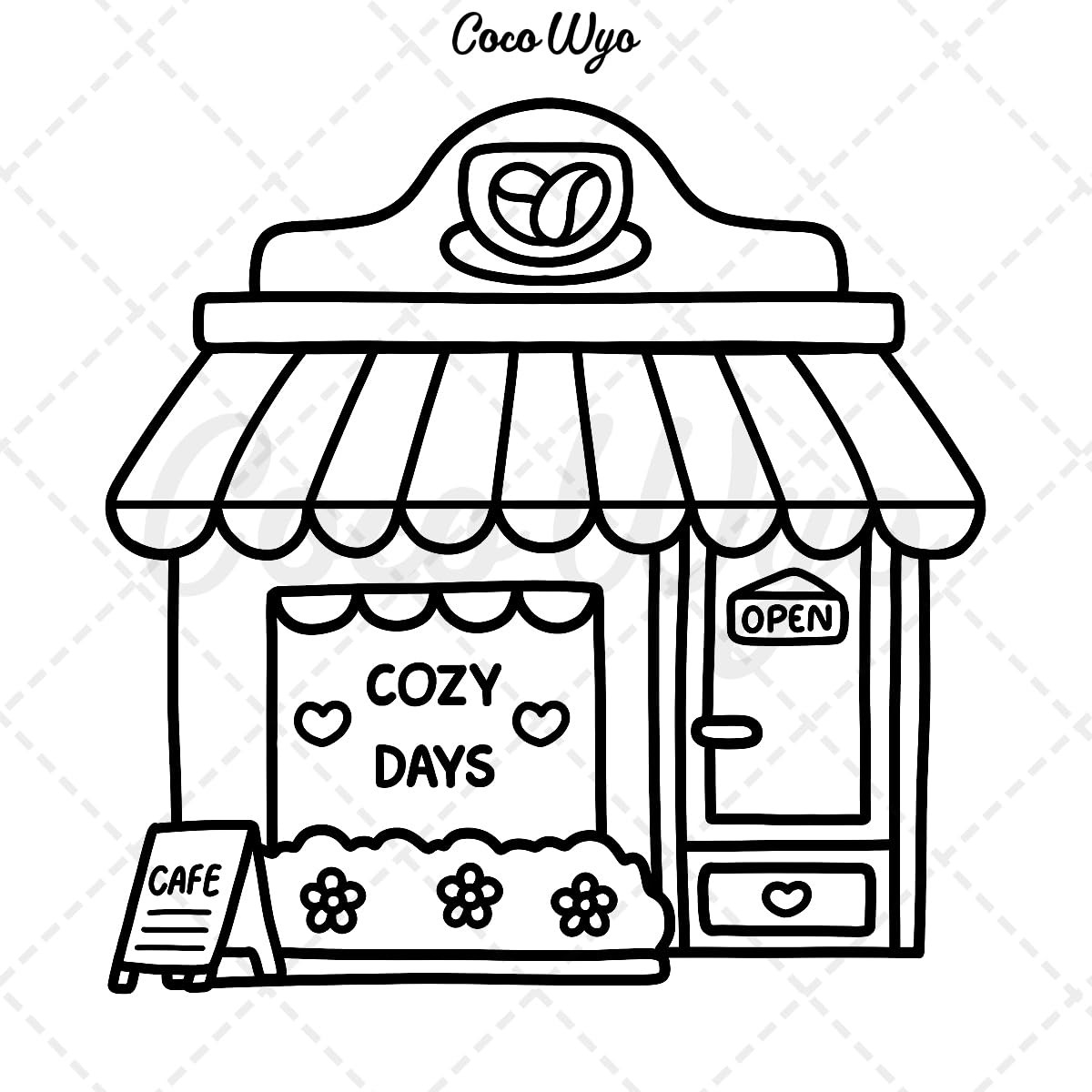 Stress Relief: Coloring Book, Coco Wyo - Imagem 3