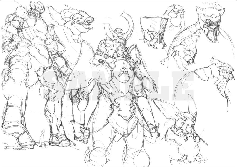 The Art of Yoh Yoshinari - Rough Sketches - Imagem 2