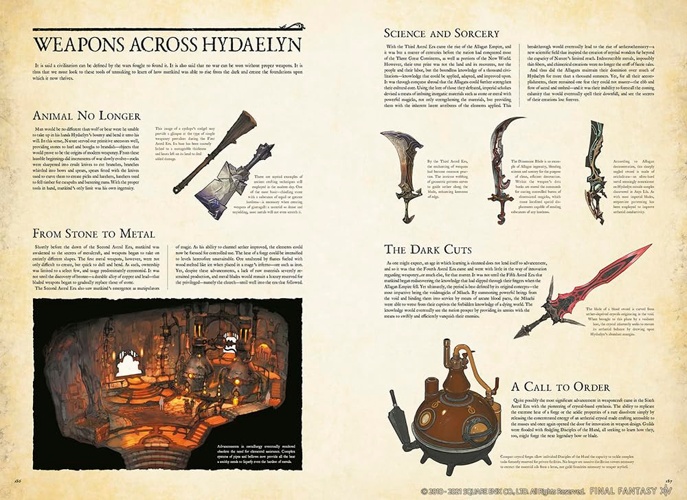 Encyclopaedia Eorzea the World of Final Fantasy XIV Vol 2 - Imagem 3