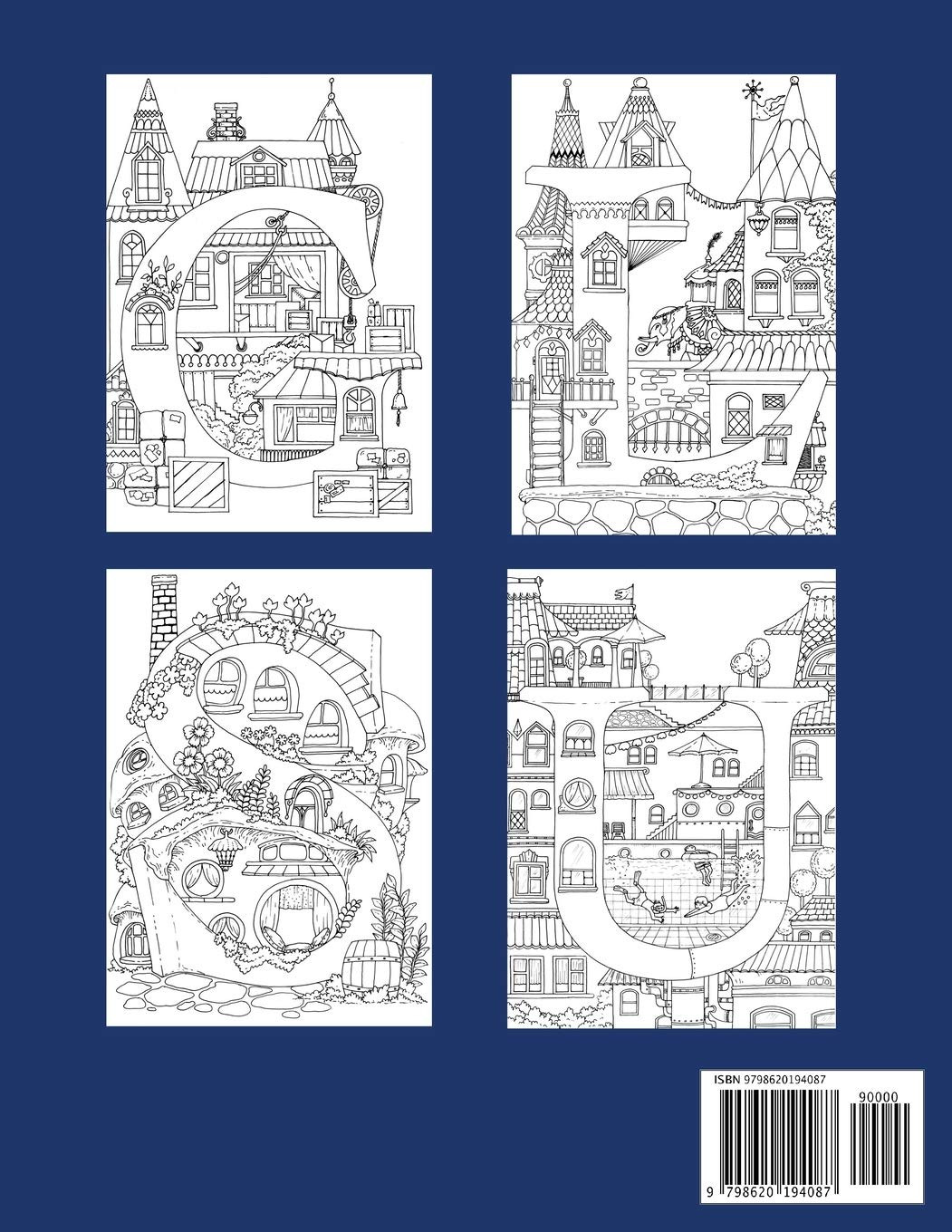 Nice Little Town ABC  Coloring Book, Tatiana Bogema - Imagem 2