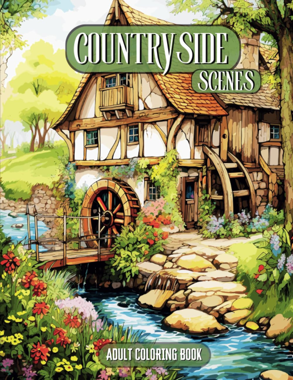 Countryside Coloring Book