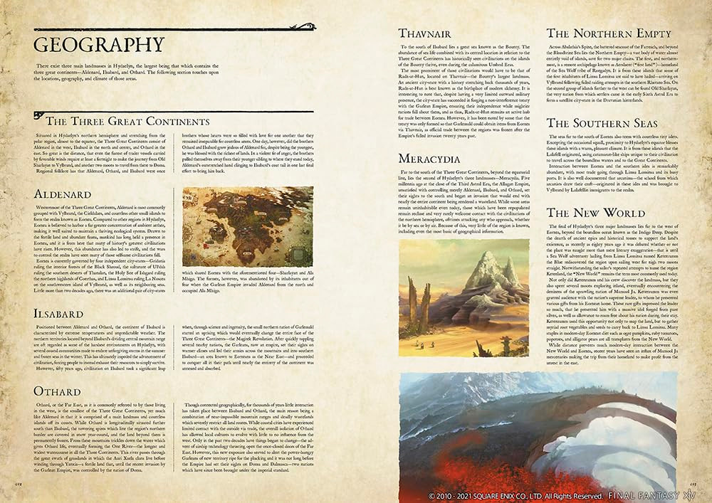 Encyclopaedia Eorzea the World of Final Fantasy XIV Vol 1 - Imagem 4