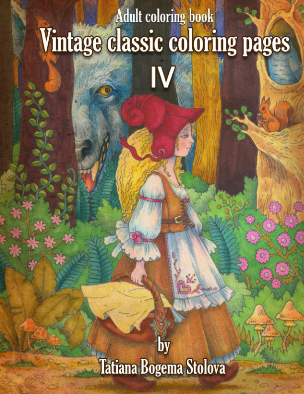 Vintage Classic Coloring Pages IV, Tatiana Bogema