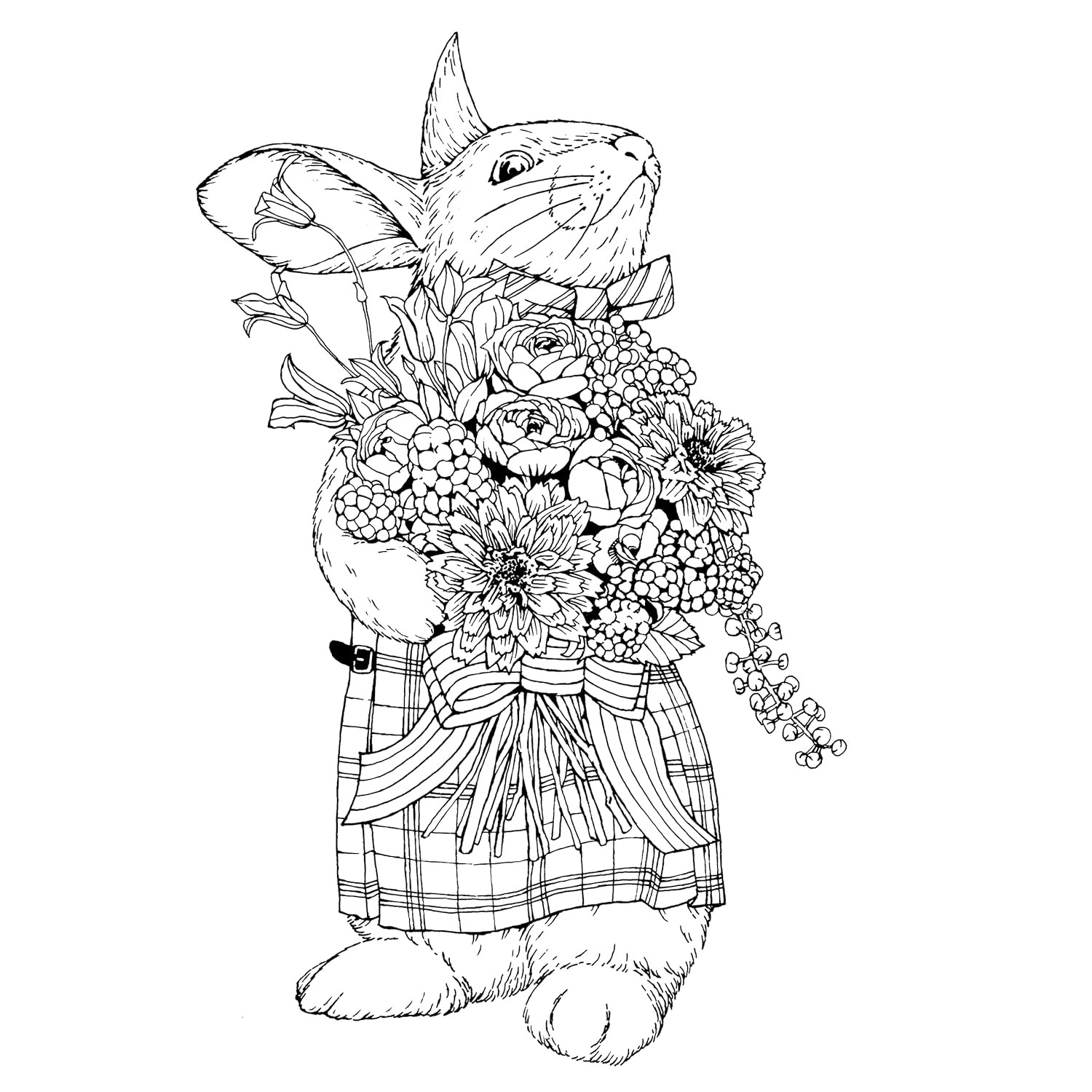 Garden of Fairytale Animals Coloring Book - Kanoko Egusa - Imagem 3