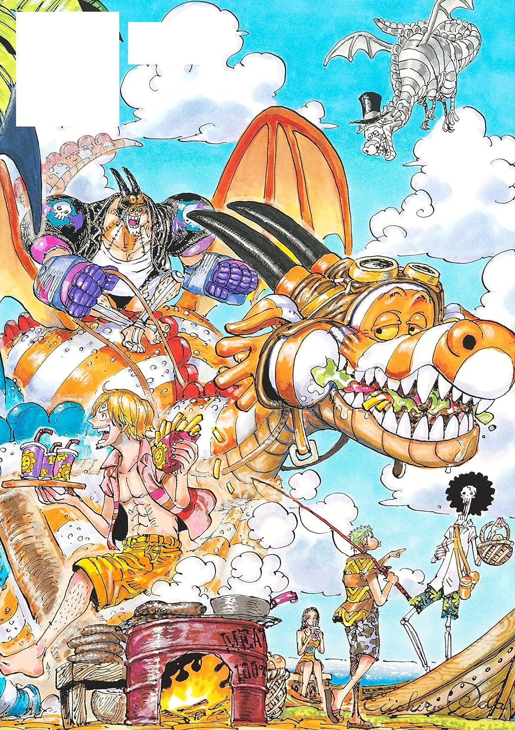 One Piece Color Walk Vol. 10: Dragon - Imagem 2