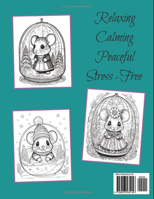 Mouse in a Glass House Coloring Book, S.G. Simon - Imagem 2