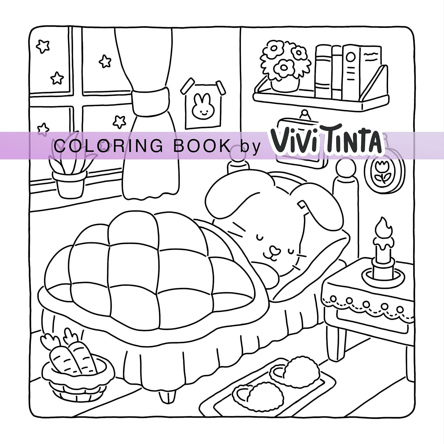 Fuzzy Friends: Super Cute Coloring Book, Vivi Tinta - Imagem 4