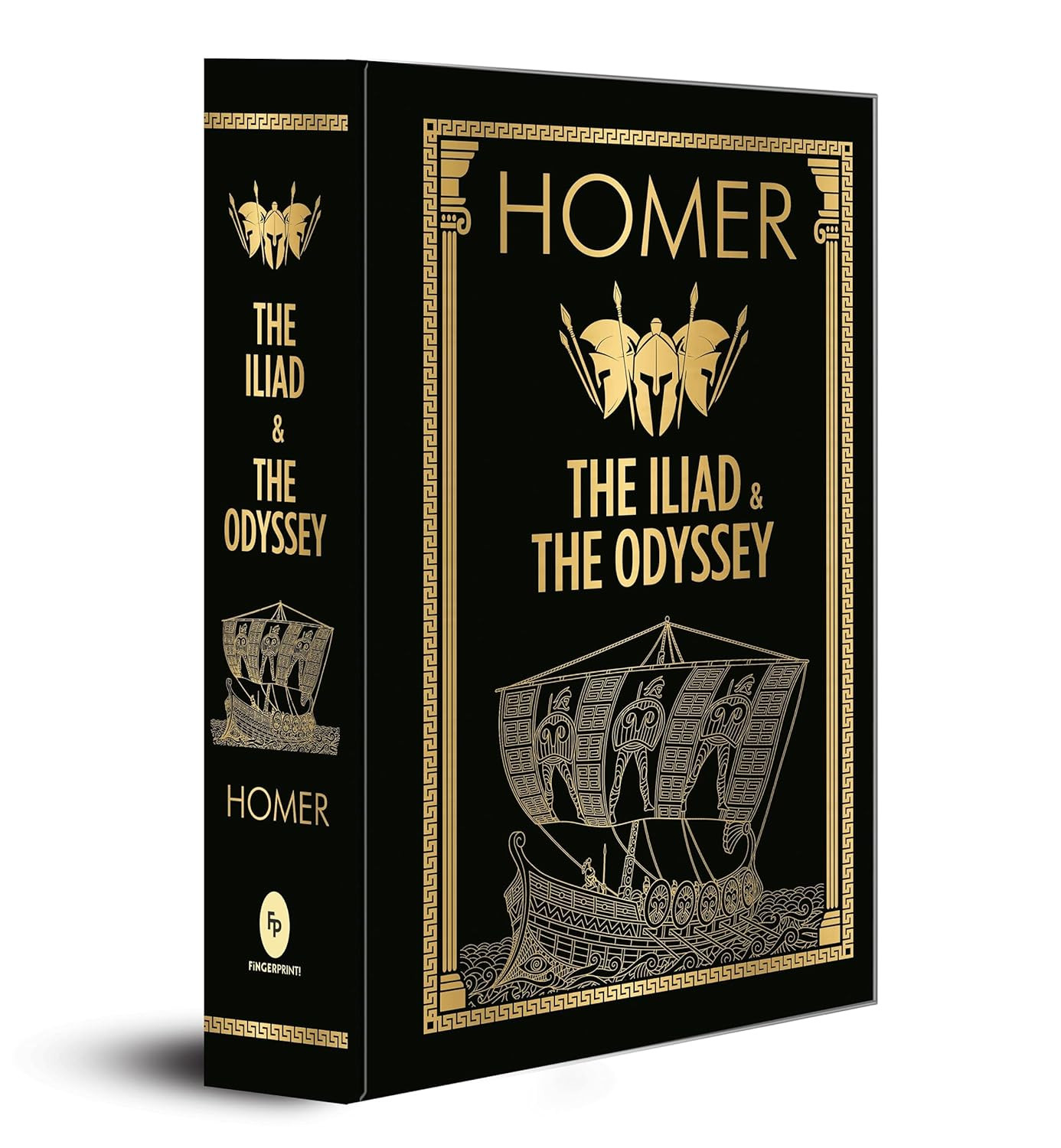 The Iliad & the Odyssey (Deluxe Hardbound Edition)