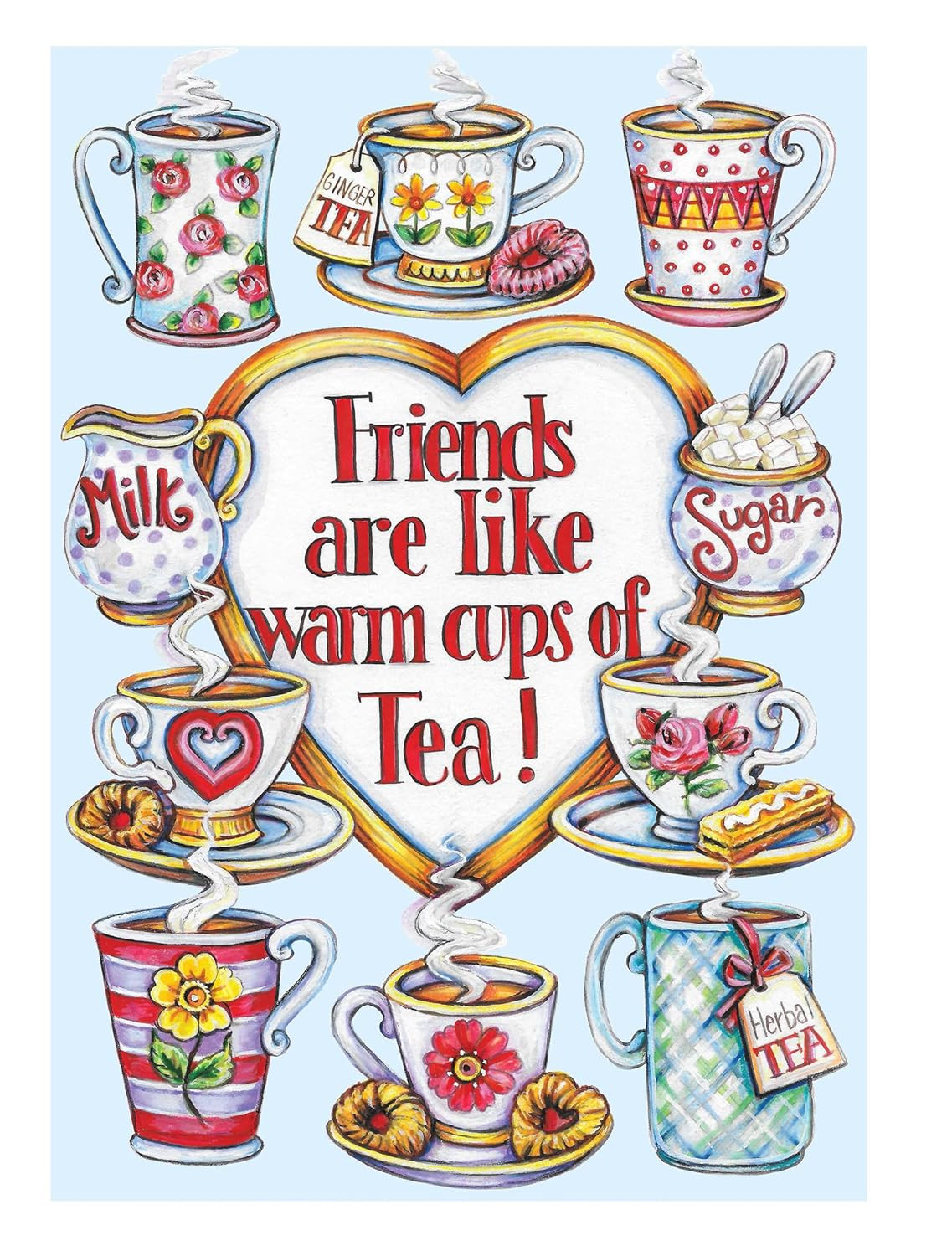 Creative Haven Afternoon Tea Coloring  Book, Teresa Goodridge - Imagem 2