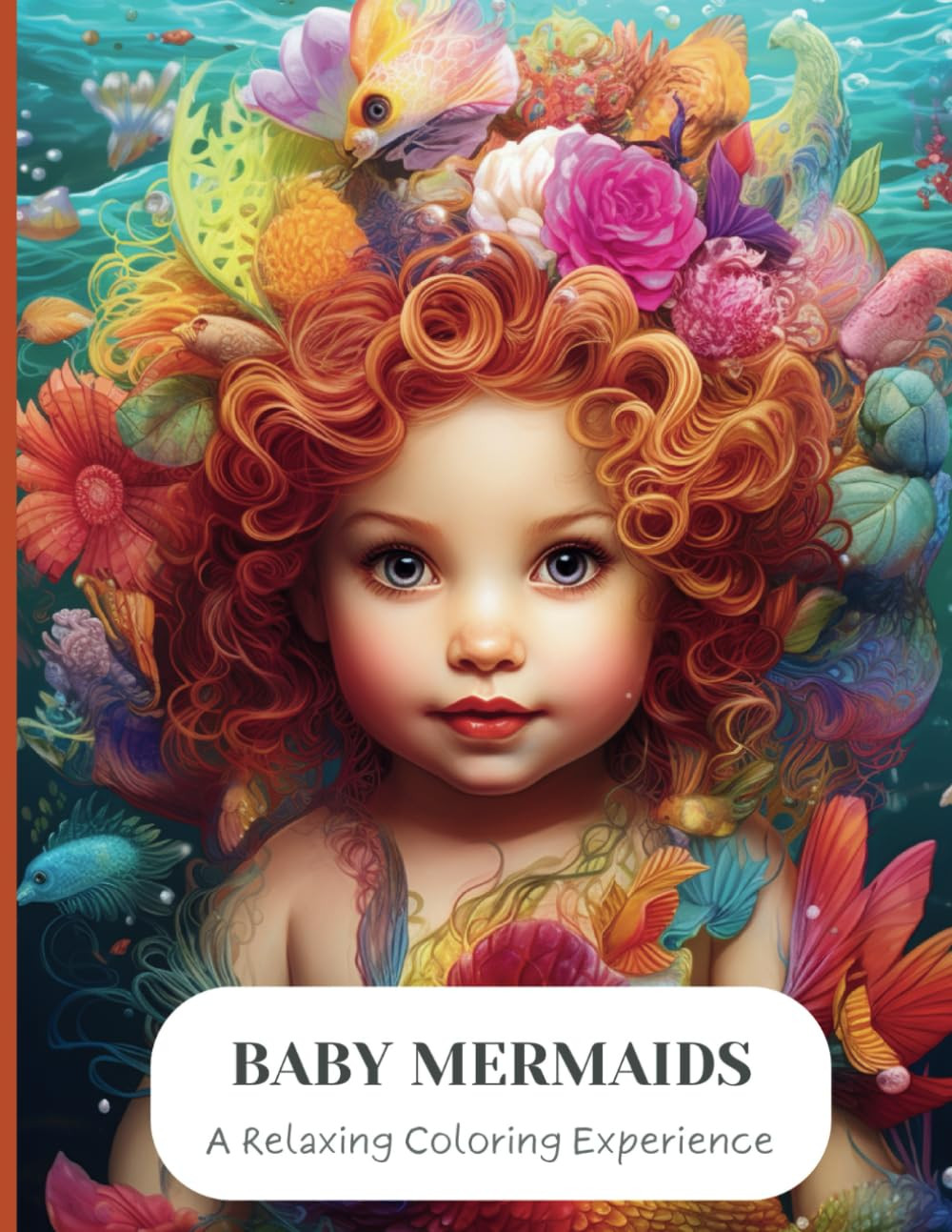 Baby Mermaids Coloring Book, Enchanting Escapes