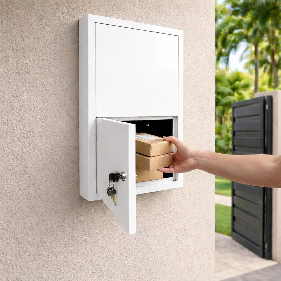 Miniatura: Caixa de Correio Para Encomendas Anti-Furto