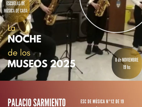 Mañana estamos en La noche de los Museos