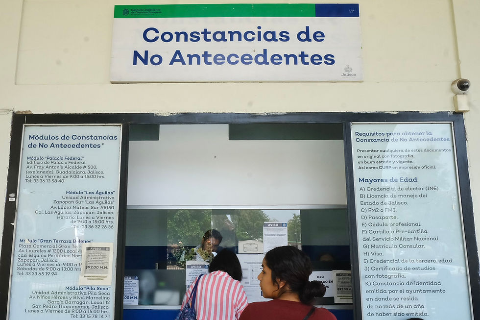 Por vacaciones de invierno habrá modificaciones los módulos de Constancias de No Antecedentes