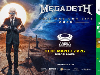 ¡LA GIRA DE DESPEDIDA DE MEGADETH PISARÁ SUELO MEXICANO!