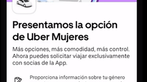 Uber Mujeres llega a Guadalajara: opción para viajar con conductoras ya disponible