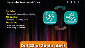 Transporte público en Guadalajara ampliará horarios por GDLuz 2026