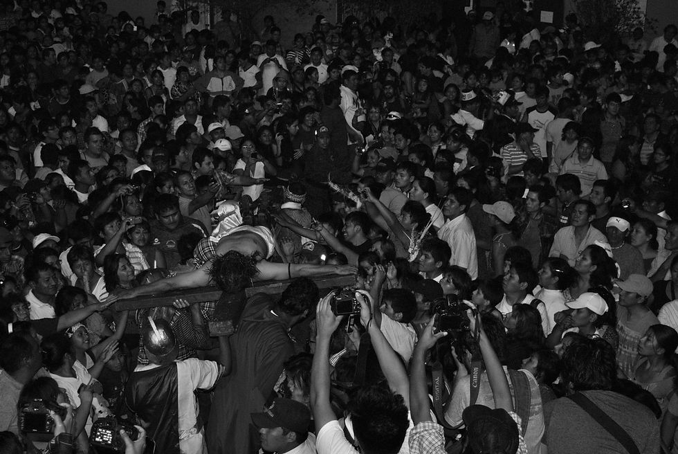 Via crucis Cristo criollo