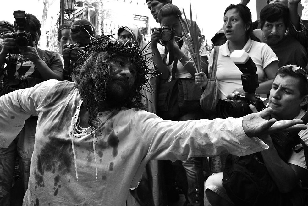 Via crucis Cristo criollo