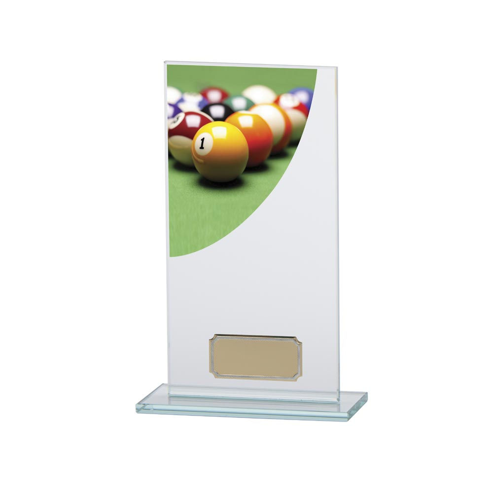 Colour Curve Pool Jade Glass Award 180mm