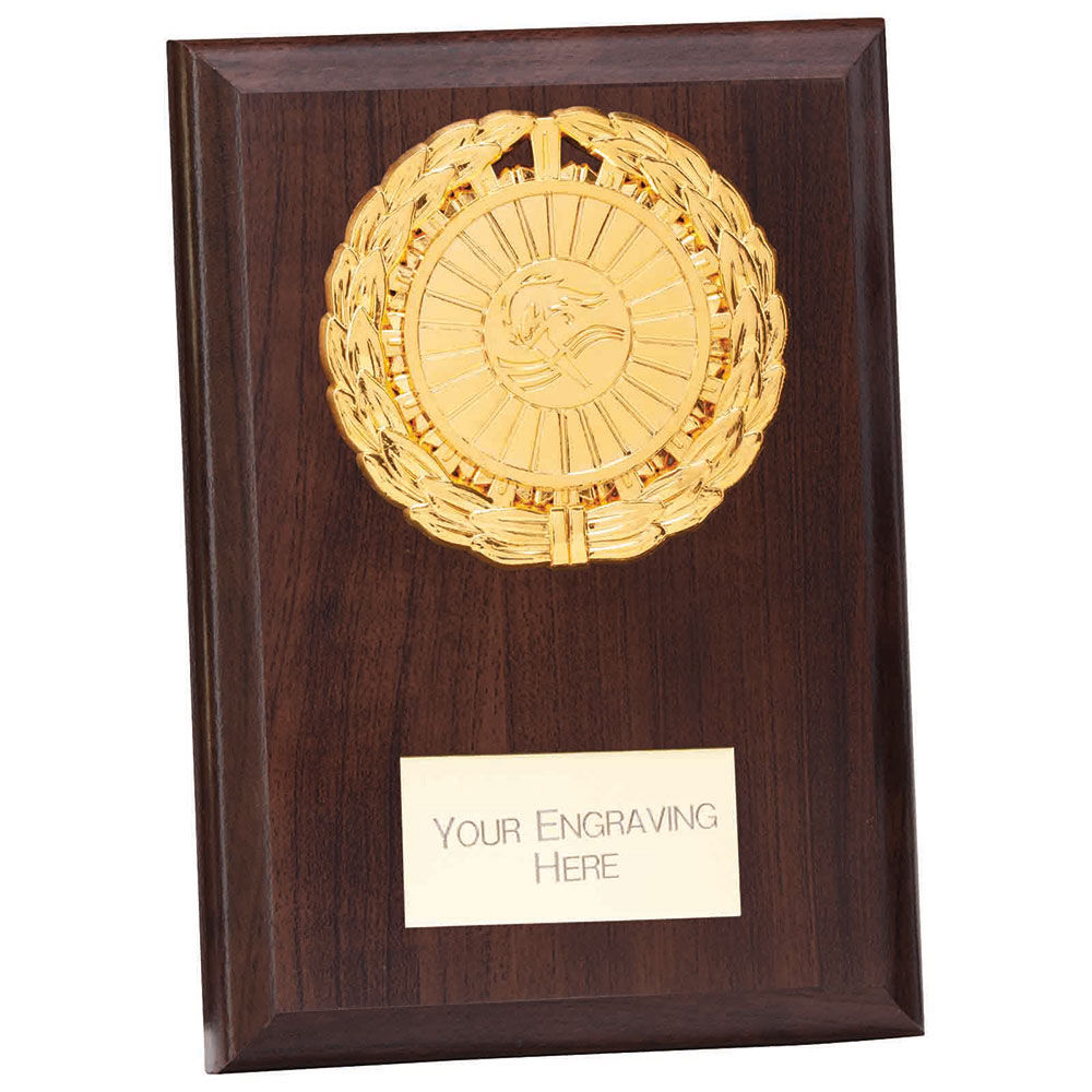 Shannon Plaque Cracked Cherry 150mm