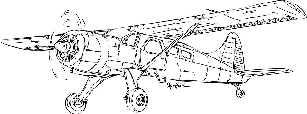 Thumbnail: General Aviation Coloring Book Digital Download