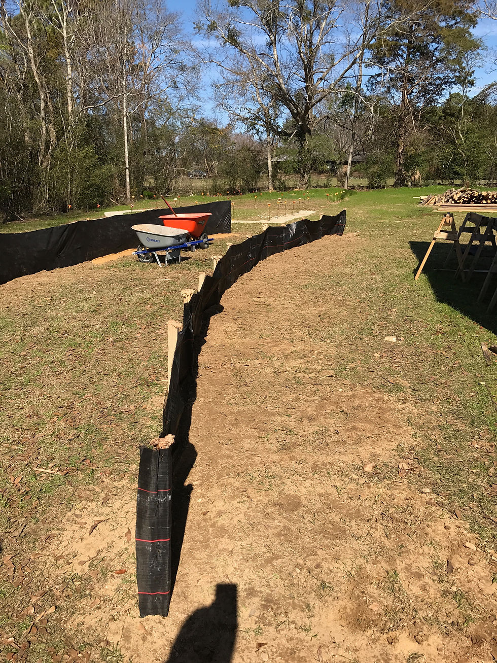 Silt Fence Installation Lab