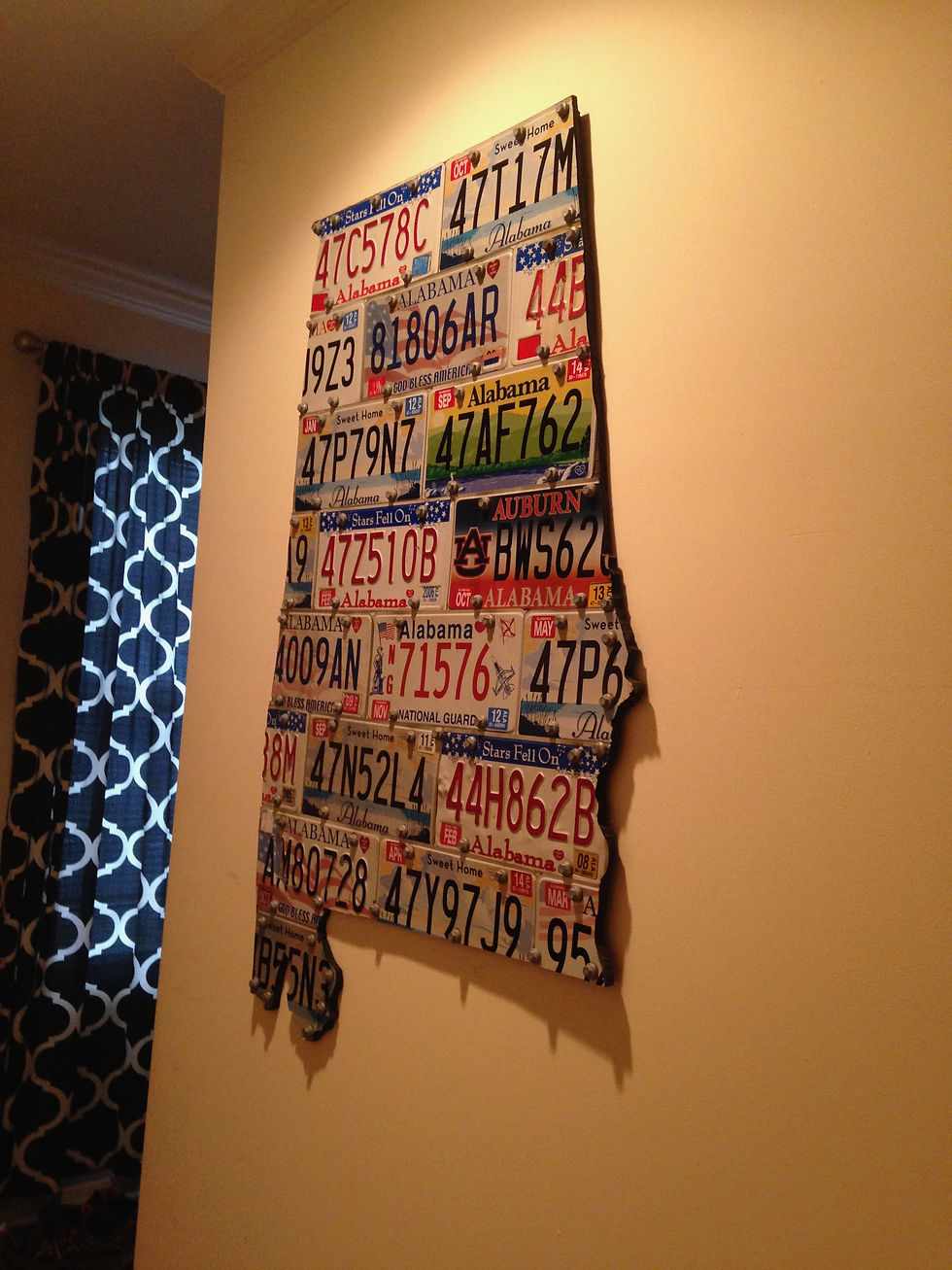License Plate Sign