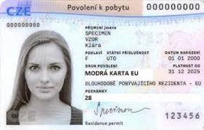 biometric card Blue card EU